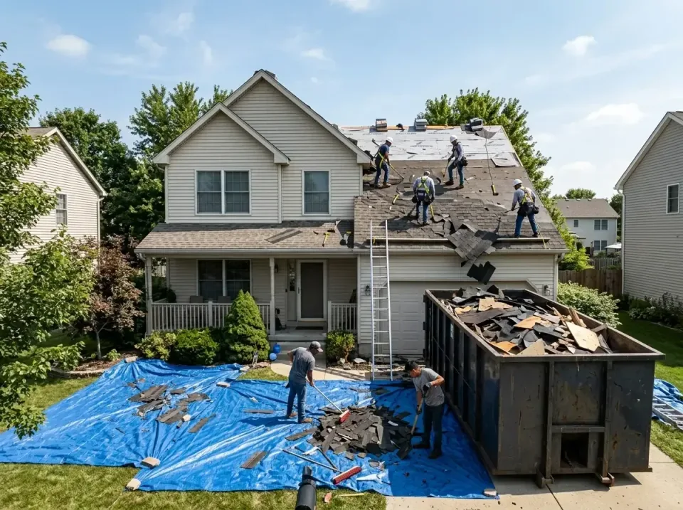roof-replacement-debris-remova-004 — frequently asked questions, Cheapest Dumpster Rentals in Hilliard, FL